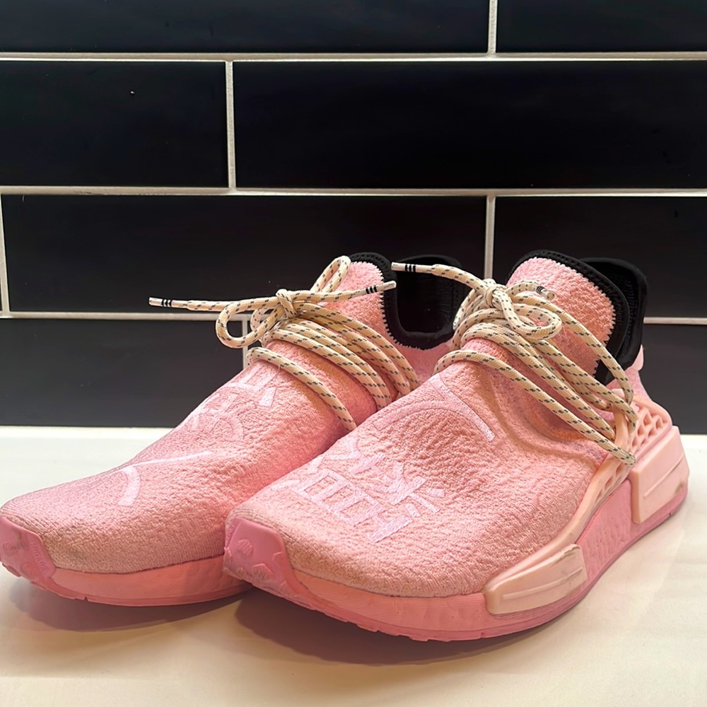 Adidas Pharrell x NMD Human Race ‘True Pink’. Men’s size 9.
